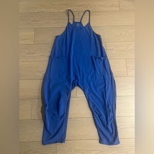 Free people movement hotshot onesie blue size small
